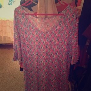SOLD little tipsy Lilly Pulitzer two-way dress