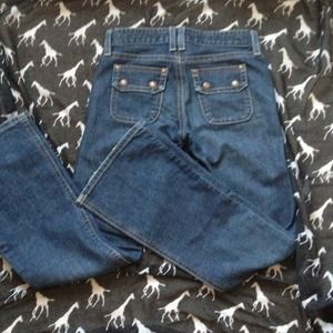 Gap low rise flare jeans size 2