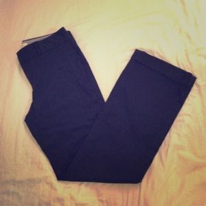 Banana Republic Martin Fit Stretch Navy Pants