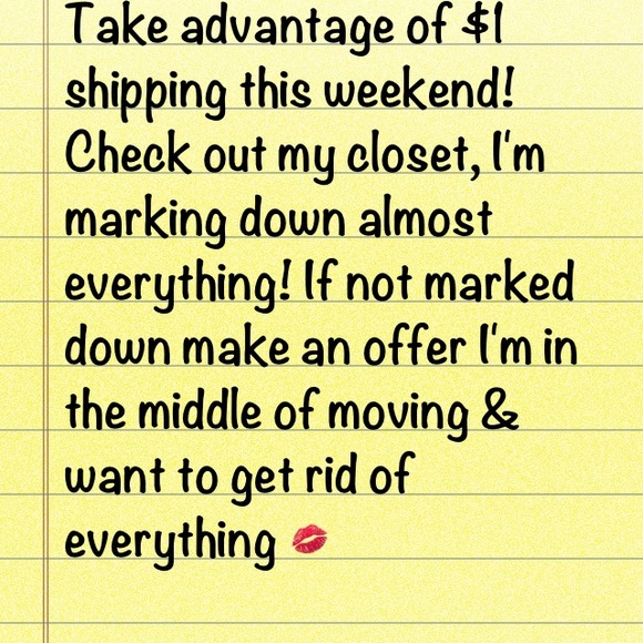 Everything has to go