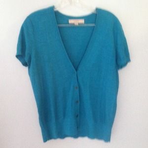 Ann Taylor LOFT short sleeved cardigan