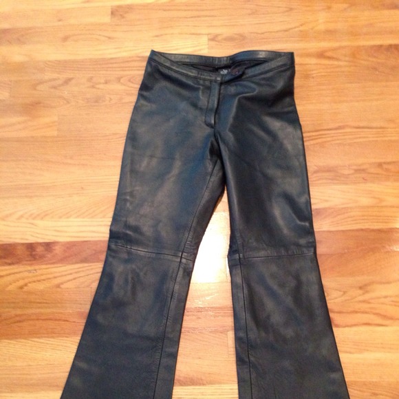 GORGEOUS leather pants