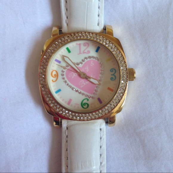 Dooney&Bourke Rainbow Crystal Watch NEW BATTERY! - Picture 1 of 3