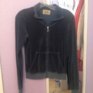 Juicy couture velour jacket! Size medium