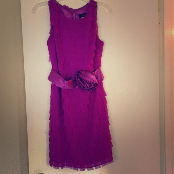 Purple dress