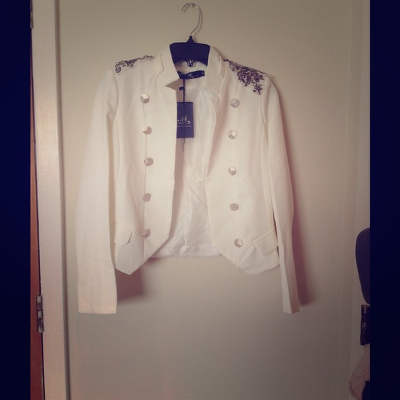 White blazer