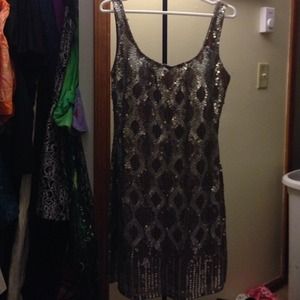 Sequined Party Dress