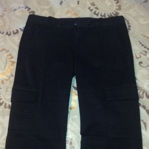 Ann Taylor black cargo pants