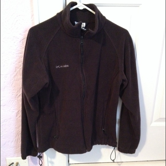 Columbia large black fleece