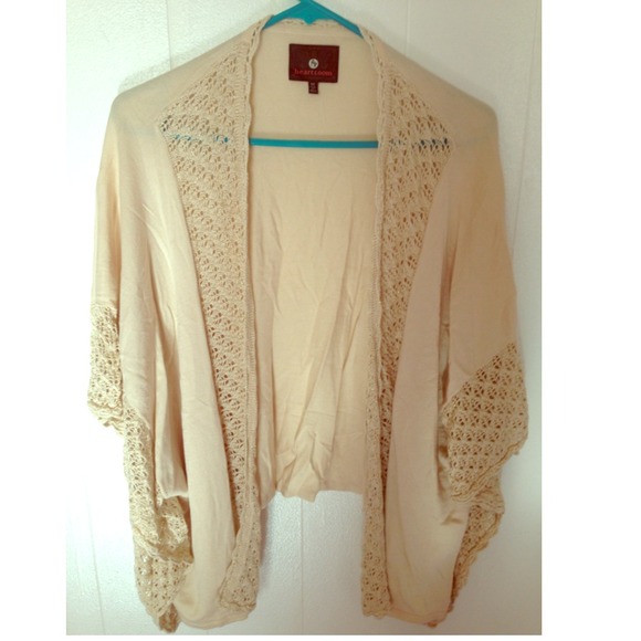 Oversized Creme Cardigan