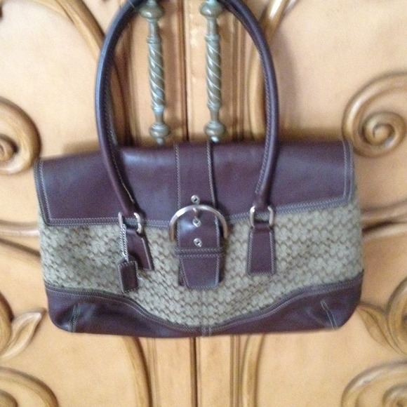 Authentic Coach Bag - Brown