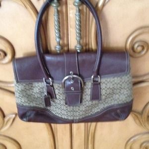 Authentic Coach Bag - Brown