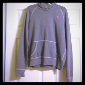 PINK Sweatshirt Grey