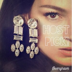 J. Crew Jewelry - RESERVED J. Crew crystal drop earrings J. Crew Jewelry - RESERVED J. Crew crystal drop earrings