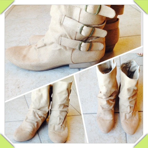 Tan Target boots