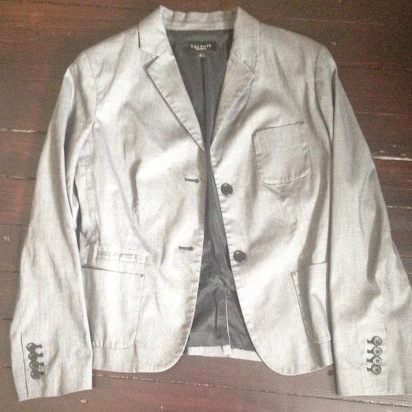 Black and white Talbots suit