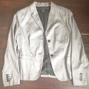 Black and white Talbots suit