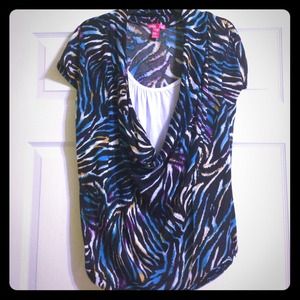 🚫Bundled🚫Multi-Color Animal Print Top