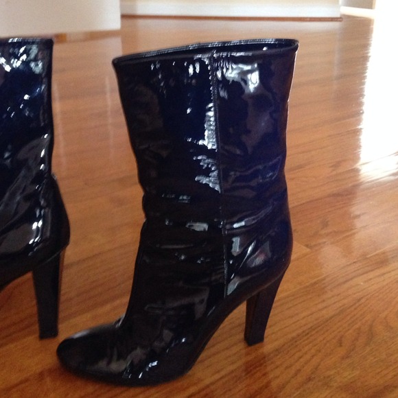 Jimmy Choo patent leather high heel boot - Picture 2 of 5
