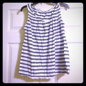 🚫BUNDLED🚫Black & White Stripe Nursing Tank