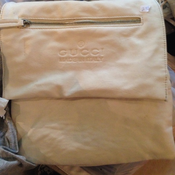 Pretty white purse