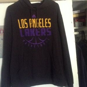 Lakers hoodie mens medium