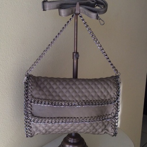  Fleur De Luv Handbags - Quilted Chain Purse