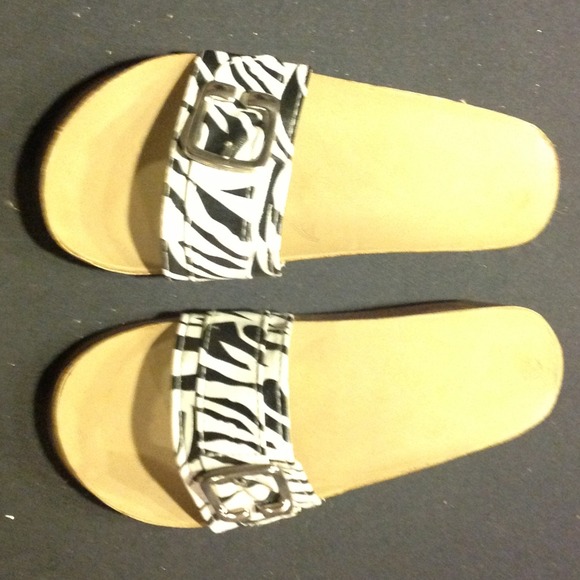 Zebra sandals