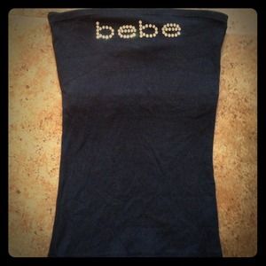 Strapless Bebe top