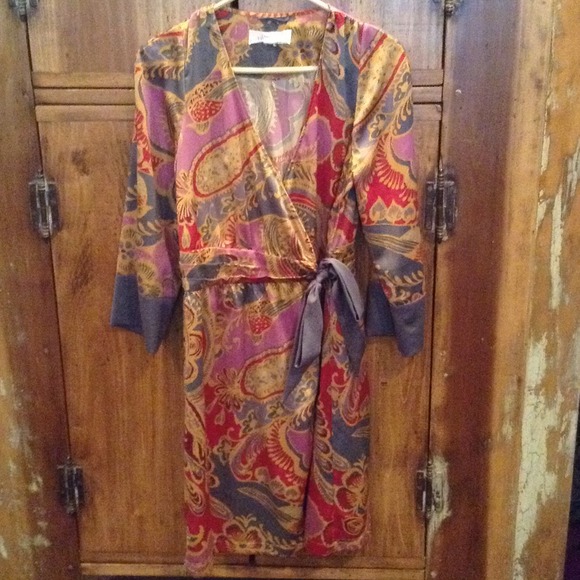 Kimono Paisley Dress