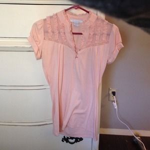 Cute pink Charlotte Russe top