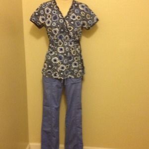 Set of blue scrub.🌺