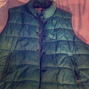 Mens American Eagle Puffer Vest