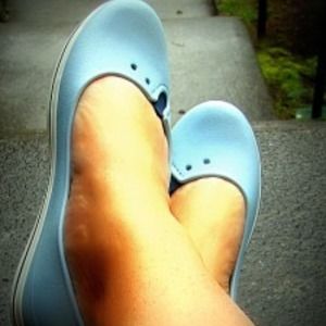 Light blue crocs 🔥