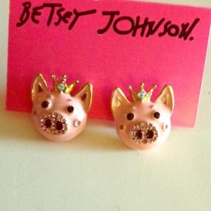 Betsey Johnson earrings
