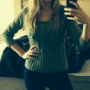 Green sweater-dress bundle