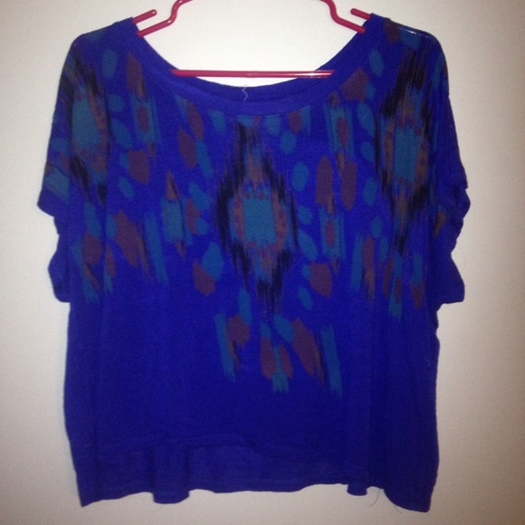 Cobalt Crop Top