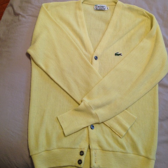 Vintage Lacoste cardigan