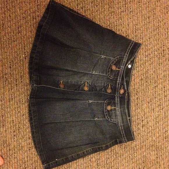 Denim vintage skirt