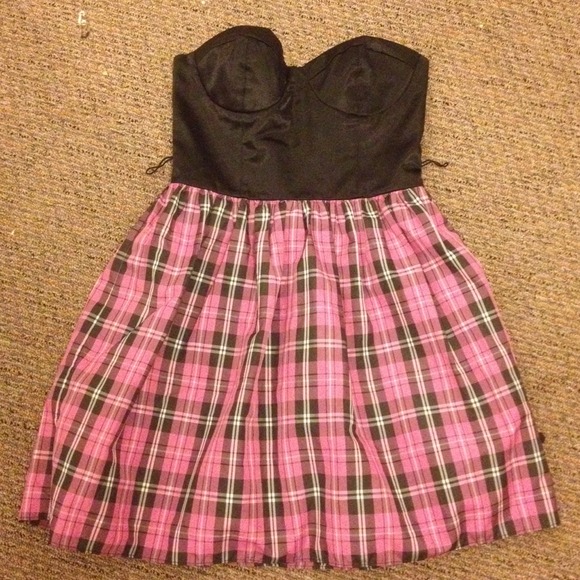 Color block party dress