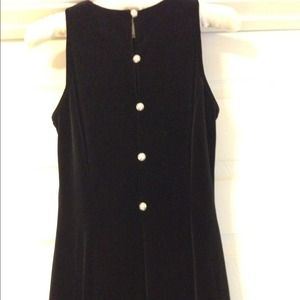 Black Suede Dress