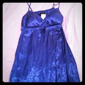 Midnight blue dress