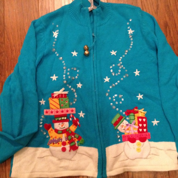 Snowman Christmas sweater