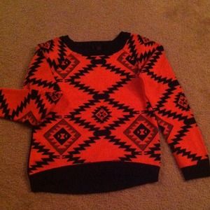Aztec sweater!