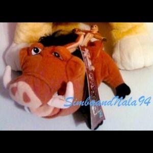 🐛🐞Disny Lion King Timon & Pumbaa Stuffed Plush🐌
