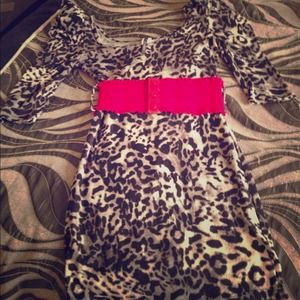 Cheetah dress and shoes!! Bundle