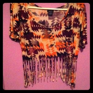 Indian style belly shirt