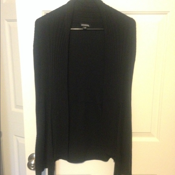 Black cardigan