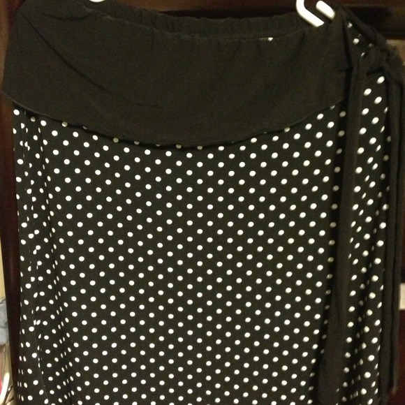 Black and White Skirt
