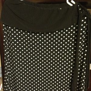 Black and White Skirt